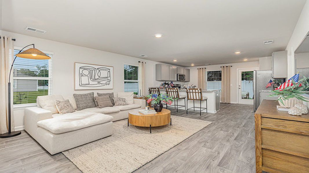 Furnished interior view inside a new home in Southshore Bay, Sunset Beach (Image 11).