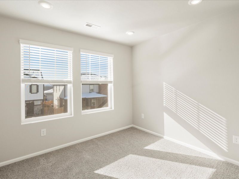 The Breckenridge floorplan interior image taken at a Meritage Homes community in Aurora, CO.