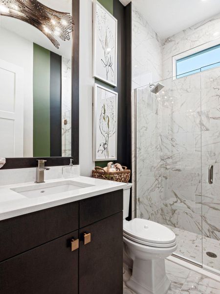 Furnished interior view inside a new home in PGA Village Verano, Port St. Lucie (Image 7).