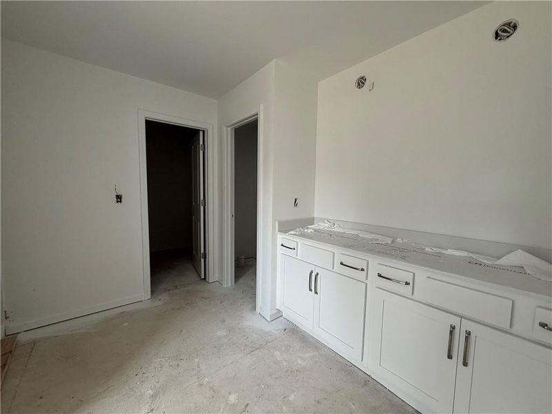 In-progress construction of a new home in Arbors at Richland Creek, Buford, GA (Image 22).