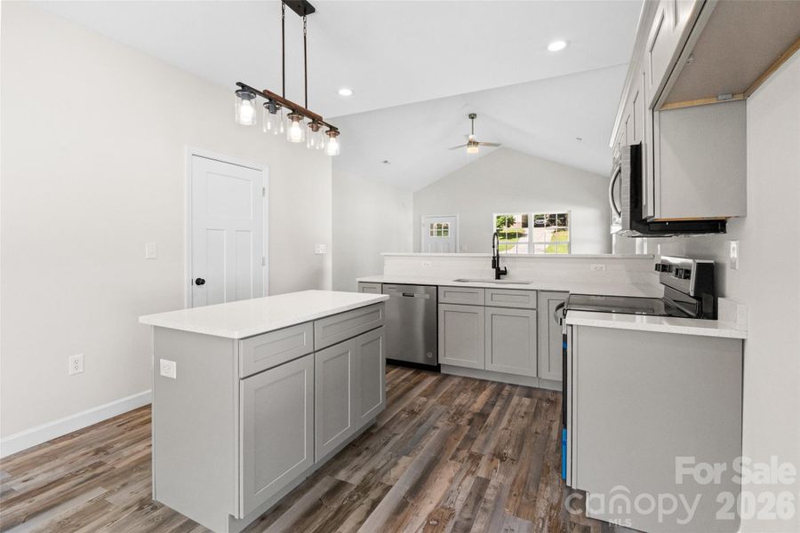 Furnished interior view inside a new home in , York (Image 6).