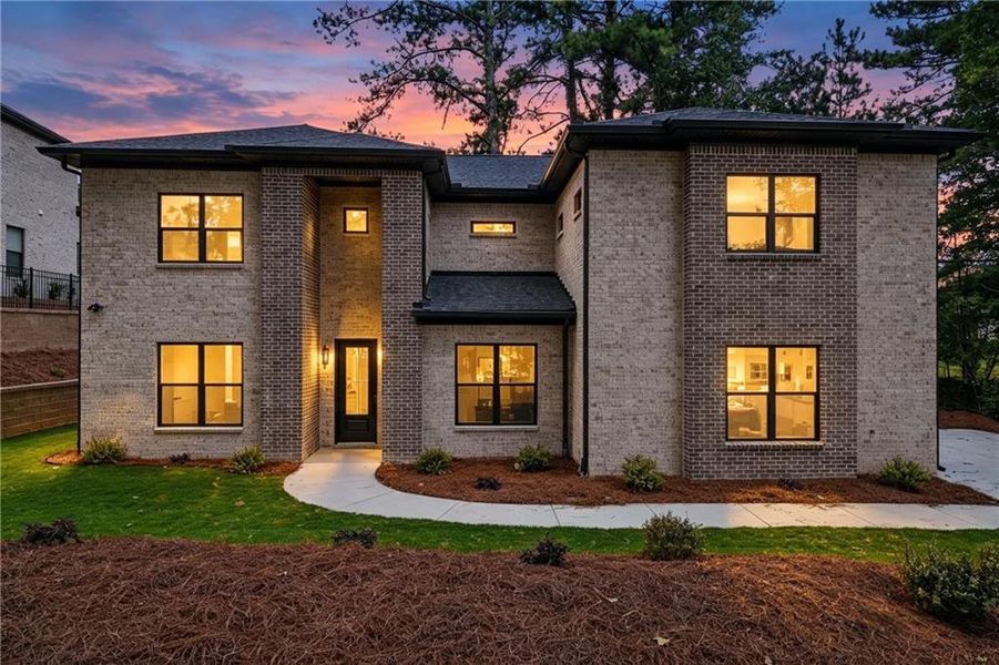 Exterior details and patio area of a home in , Fairburn (Image 31).