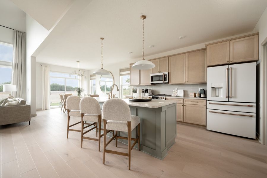Representative furnished interior of a home built from the Avery by Fischer Homes in Twin Lakes, Hoschton (Image 12).