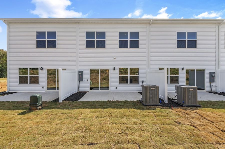 Front exterior of a new home in Edwards Station, Taylors, SC, highlighting curb appeal (Image 2).
