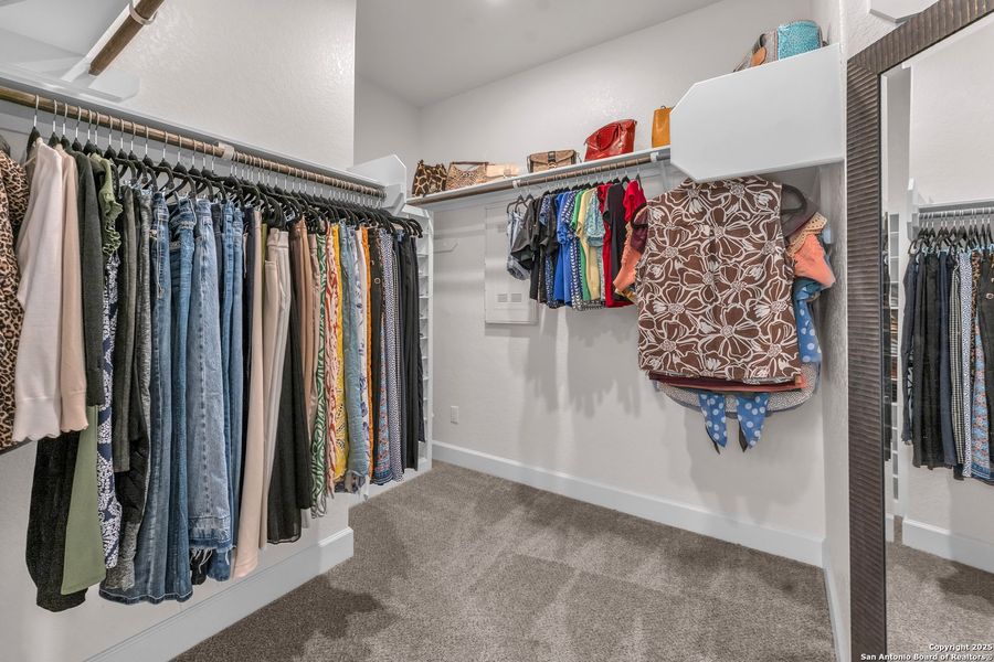 Furnished interior view inside a new home in Kallison Ranch 45', San Antonio (Image 15). Furnished interior view inside a new home in Kallison Ranch 45', San Antonio (Image 15).