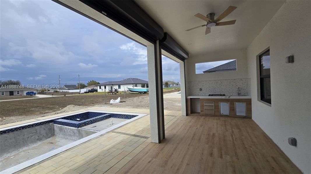 Exterior details and patio area of a home in , Cape Coral (Image 23).
