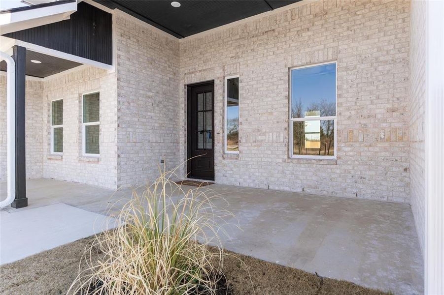 Exterior details and patio area of a home in , Greenville (Image 3).