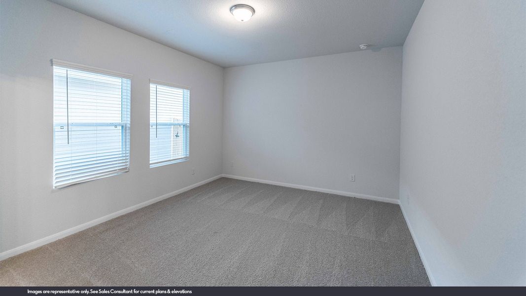 Representative unfurnished interior of a home built from the Maple by CastleRock Communities in Chasin Heights, Converse (Image 15).