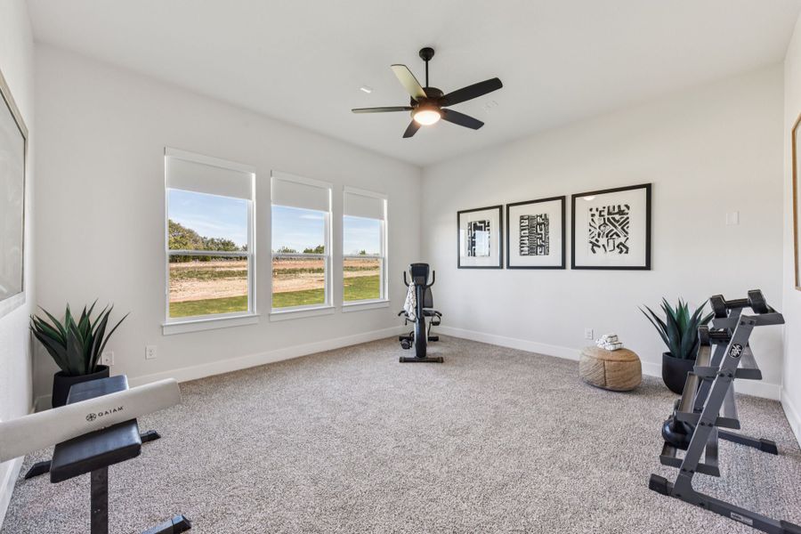 Furnished interior view inside a new home in Feathergrass, Florence (Image 40).