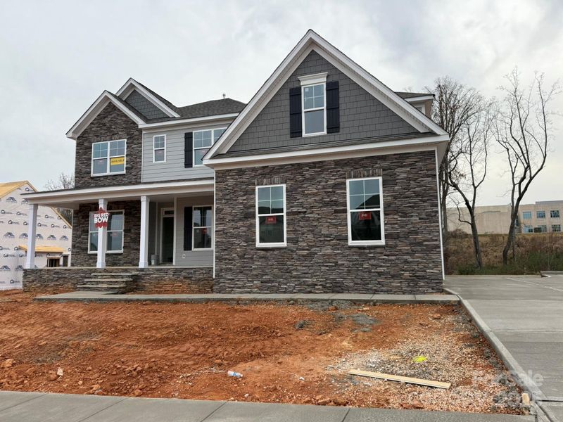 In-progress construction of a new home in Robinson Oaks, Gastonia, NC (Image 15).