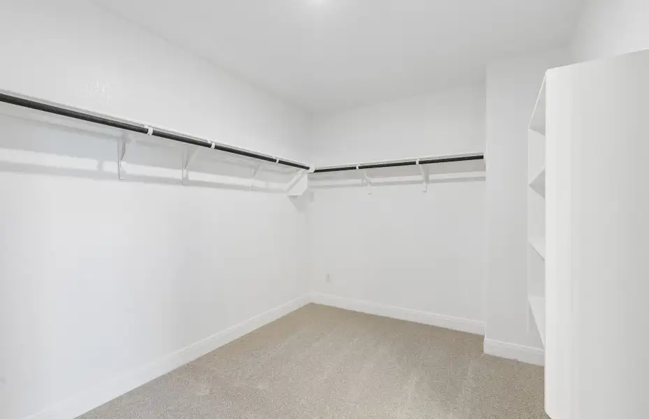 Spacious, unfurnished interior of a new home in Patterson Ranch, Georgetown (Image 28). Spacious, unfurnished interior of a new home in Patterson Ranch, Georgetown (Image 28).