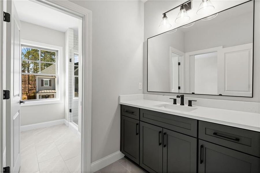 Furnished interior view inside a new home in , Canton (Image 16).