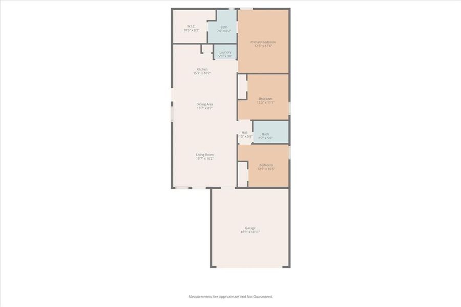 2D floor plan layout of this home in , Forney, TX (Image 5).