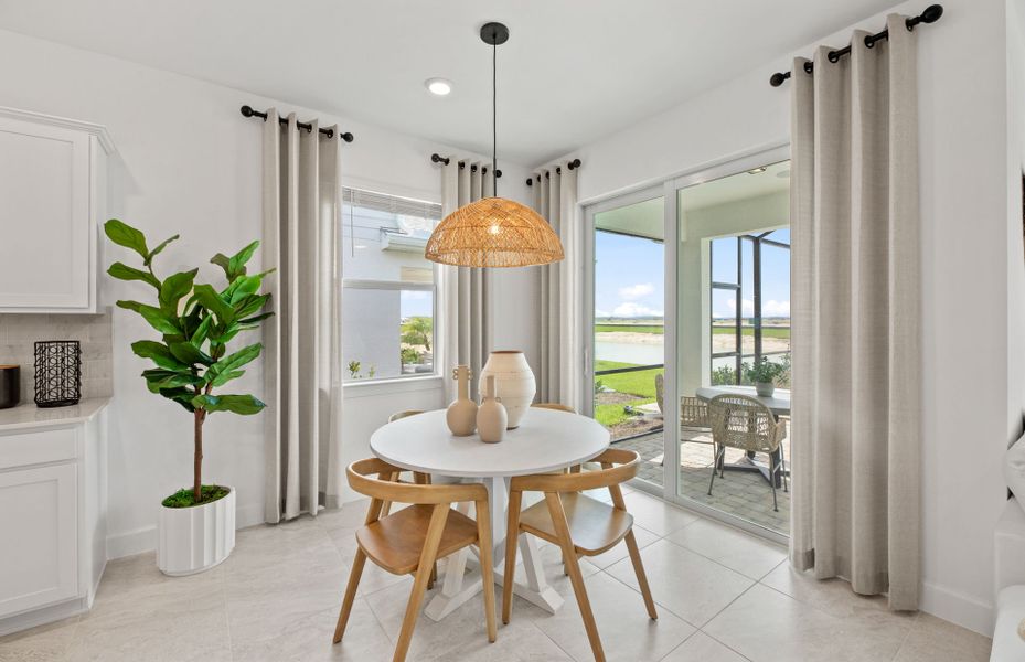 Furnished interior view inside a new home in Sweetwater Hills, Moore (Image 10).