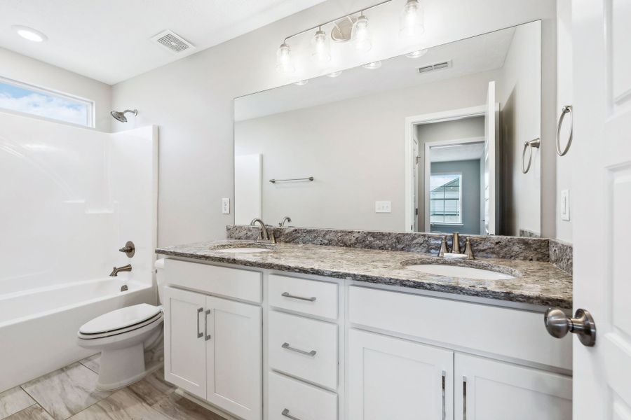 Furnished interior view inside a new home in Jackson Towne, Murfreesboro (Image 11).
