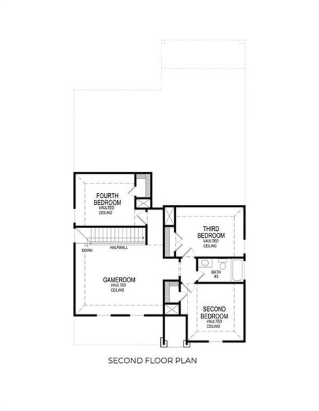 Reagan Select F Second Floor Plan Reagan Select F Second Floor Plan