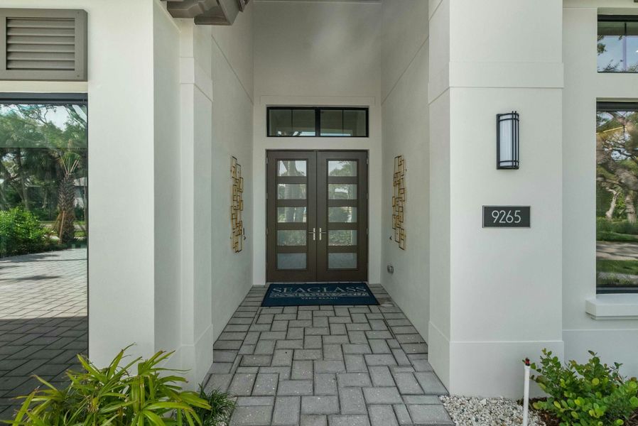 2D floor plan layout for the Indigo by GHO Homes in Seaglass, Vero Beach, FL (Image 35).