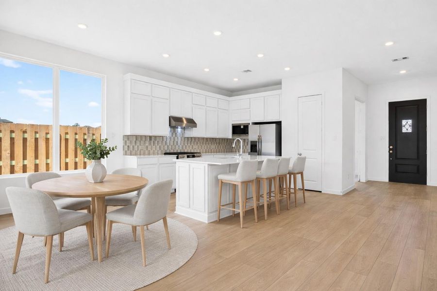 Furnished interior view inside a new home in COLTON, Todd Mission (Image 12).