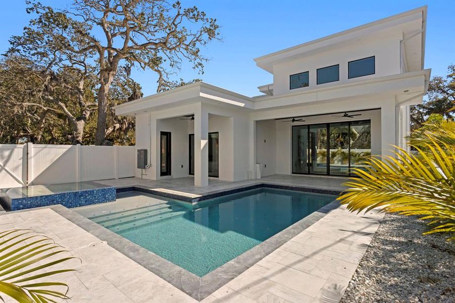 Exterior details and patio area of a home in , Sarasota (Image 28).