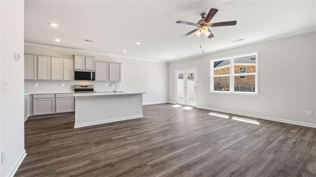 Spacious, unfurnished interior of a new home in Independence Villas and Townhomes, Loganville (Image 12).