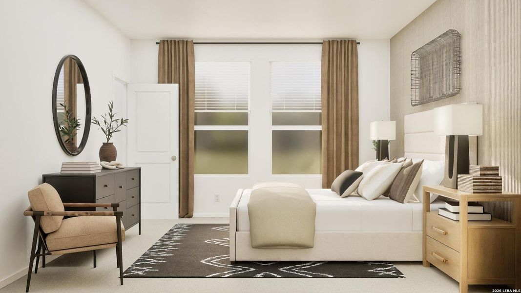 Furnished interior view inside a new home in Grace Valley, Marion (Image 38).