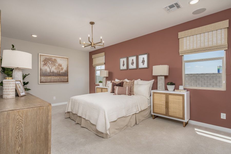 Representative furnished interior of a home built from the Sabino by Risewell Homes in Bentridge, Buckeye (Image 8).