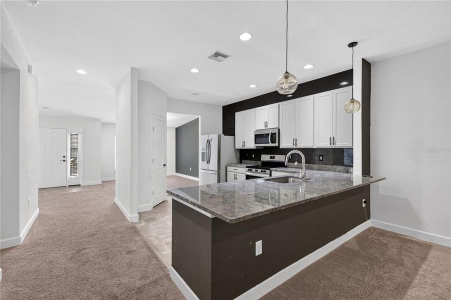 Furnished interior view inside a new home in , Sebring (Image 5).