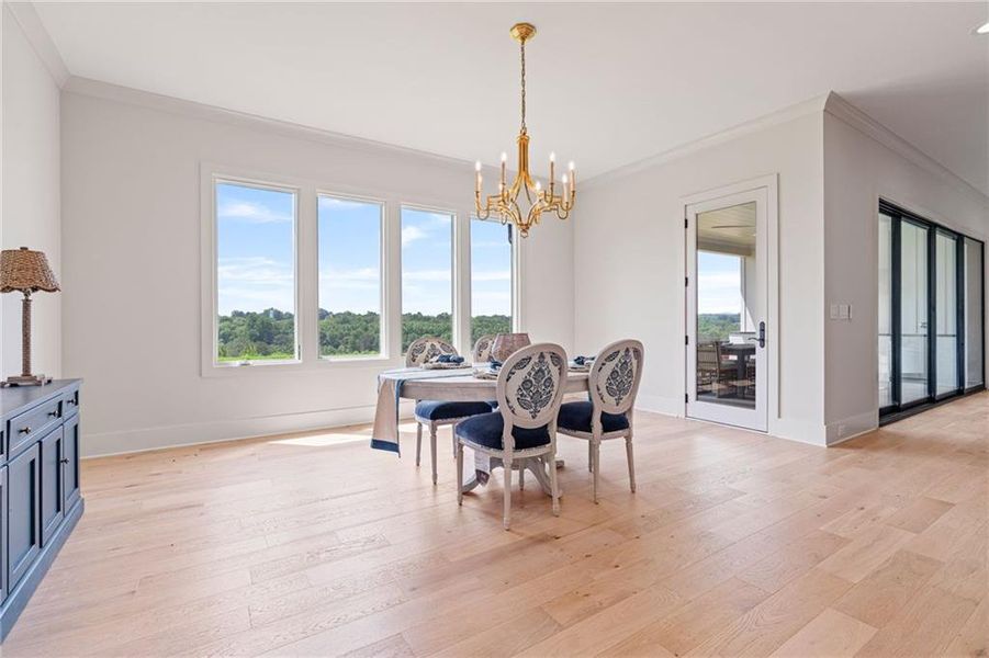 Furnished interior view inside a new home in , Ball Ground (Image 19).