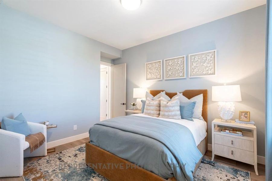 Furnished interior view inside a new home in The Parks at Wilson Creek, Celina (Image 32).