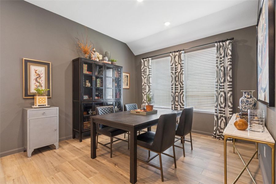 Spacious dining room perfect for entertaining or family gatherings