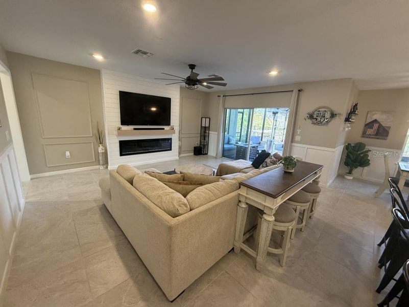 Furnished interior view inside a new home in Isles at BayView, Parrish (Image 4).
