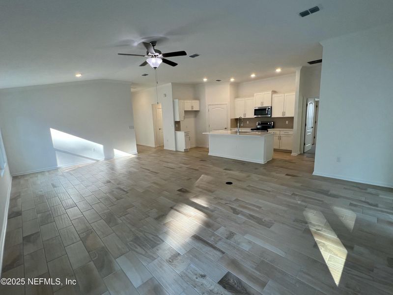 In-progress construction of a new home in American Village, Palm Coast, FL (Image 38).