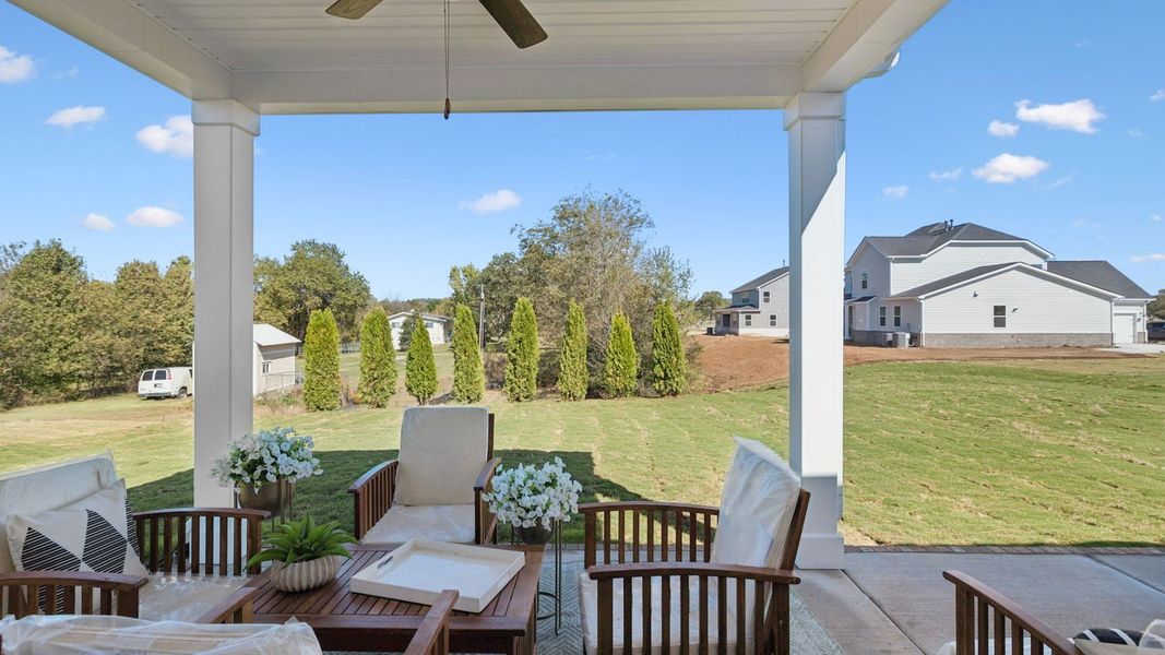 Exterior details and patio area of a home in Pottsview, Smyrna (Image 4). Exterior details and patio area of a home in Pottsview, Smyrna (Image 4).