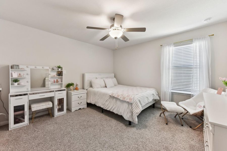 Furnished interior view inside a new home in Big Sky Ranch - Executive Collection, Dripping Springs (Image 25).