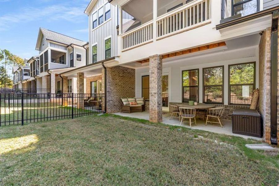 Front exterior of a new home in , Alpharetta, GA, highlighting curb appeal (Image 1).