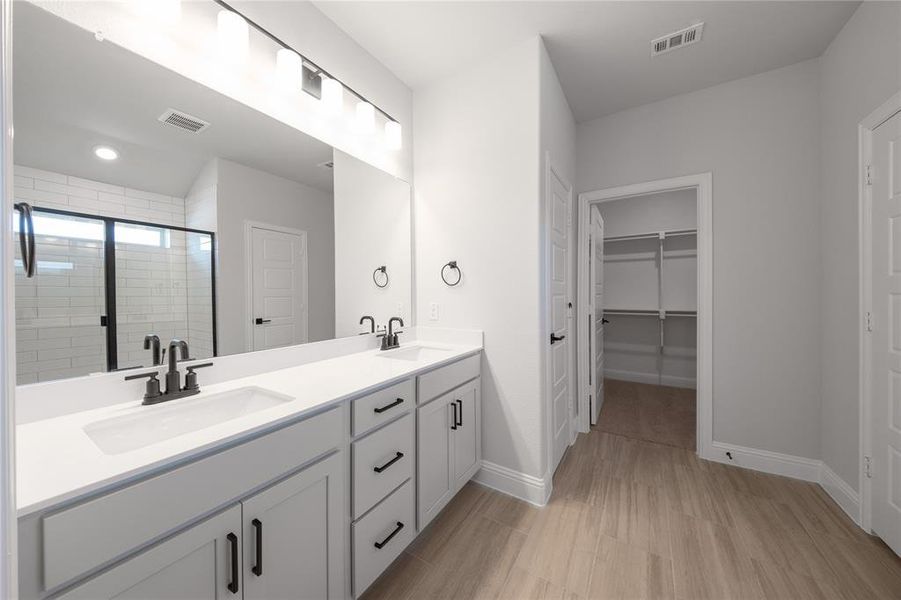 Furnished interior view inside a new home in Chalk Hill, Celina (Image 4). Furnished interior view inside a new home in Chalk Hill, Celina (Image 4).