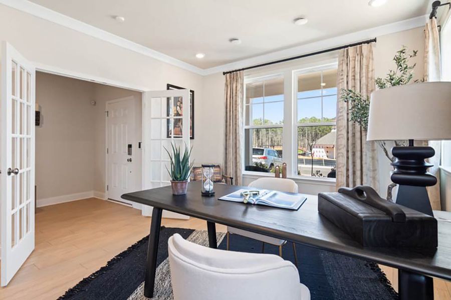 Furnished interior view inside a new home in Nichols Farm, Dacula (Image 8).