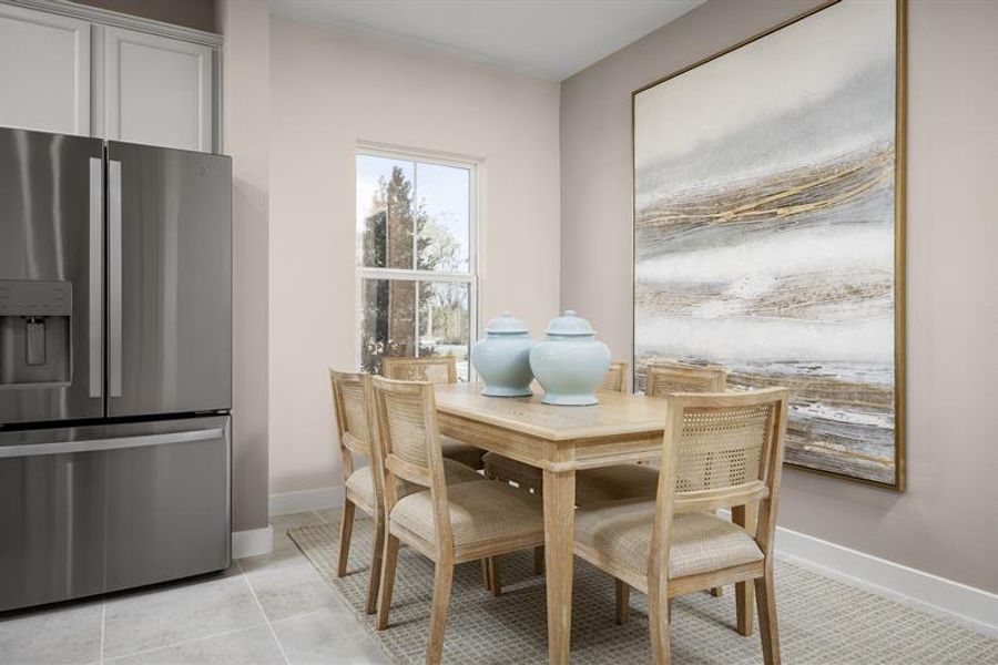 Furnished interior view inside a new home in Lake Mattie Preserve, Auburndale (Image 4).