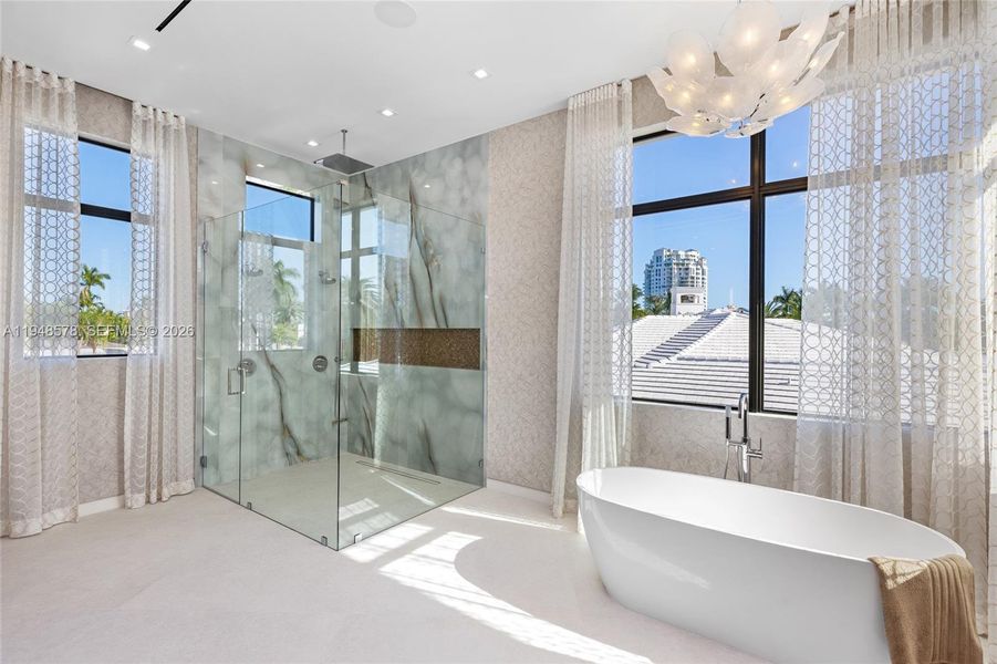 Furnished interior view inside a new home in , Fort Lauderdale (Image 7).