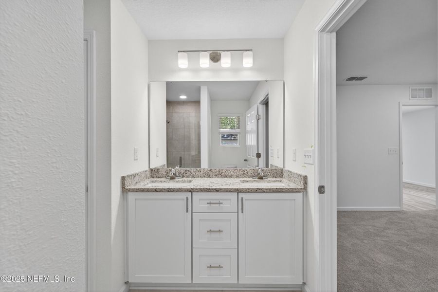 Furnished interior view inside a new home in , Jacksonville (Image 11). Furnished interior view inside a new home in , Jacksonville (Image 11).