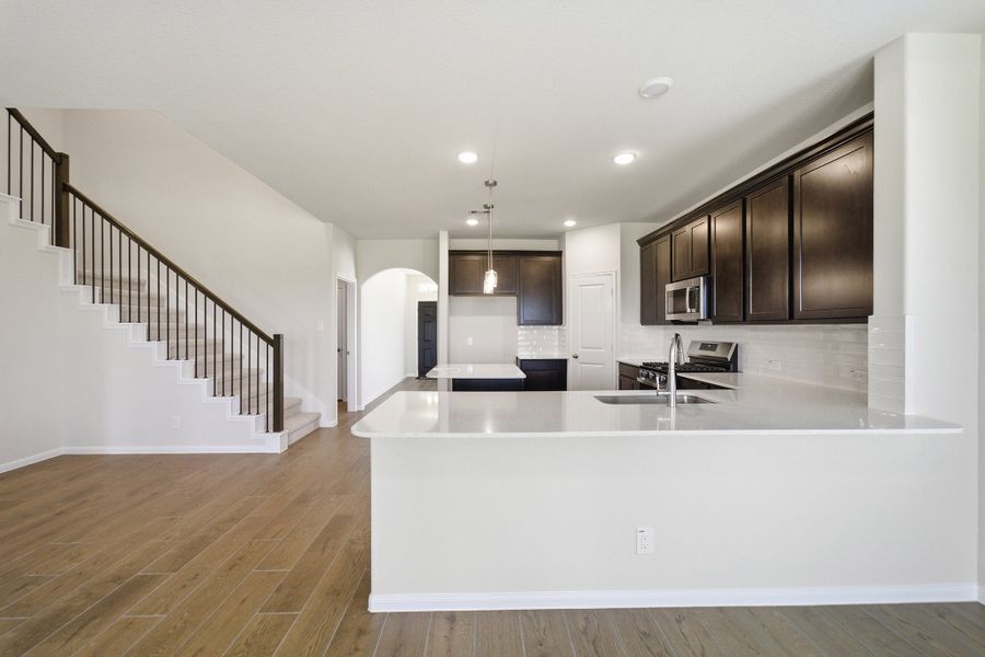 Furnished interior view inside a new home in Wildrye, Waller (Image 10).