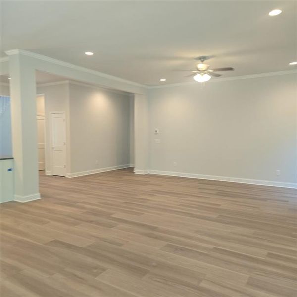 Spacious, unfurnished interior of a new home in , Loganville (Image 6).