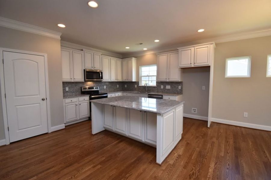 Representative furnished interior of a home built from the Newport by Keystone Homes NC in Trinity Meadows, Trinity (Image 5).