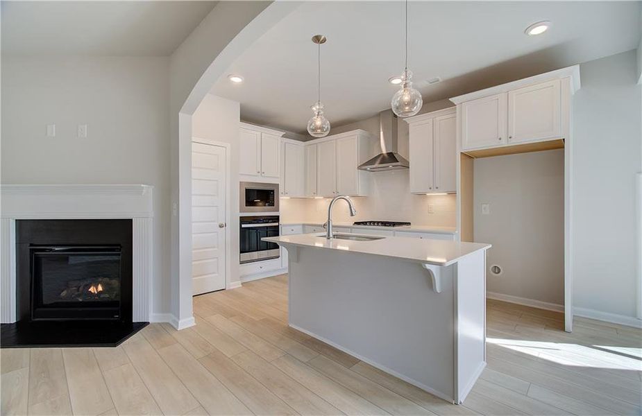 Furnished interior view inside a new home in Copperfield, Locust Grove (Image 10).