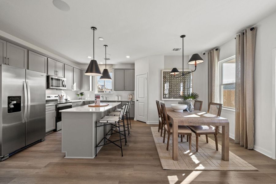 Furnished interior view inside a new home in Skyview, Belton (Image 16).