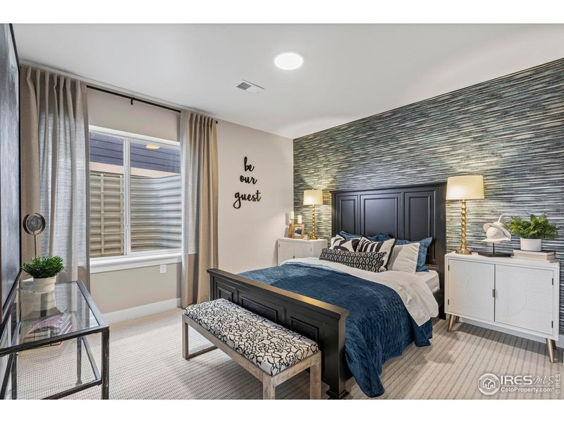 Furnished interior view inside a new home in , Fort Collins (Image 34).