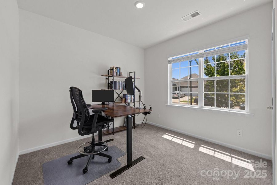 Furnished interior view inside a new home in Secrest Commons, Monroe (Image 5).