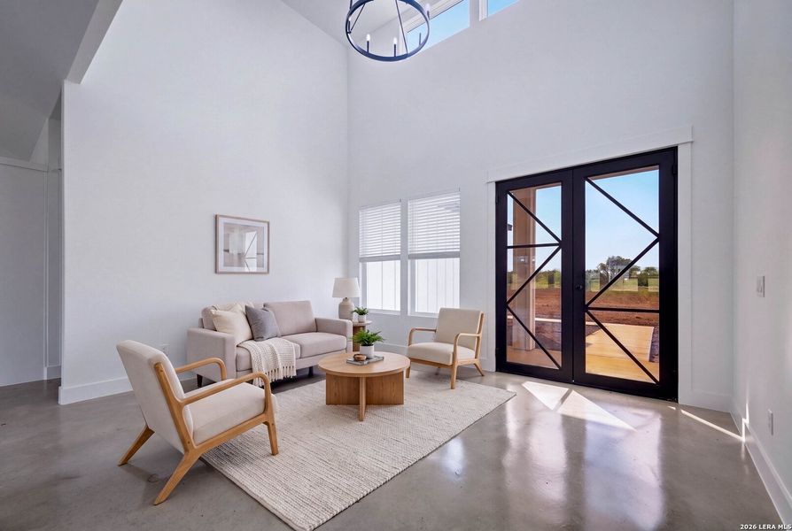 Furnished interior view inside a new home in , Stockdale (Image 12).