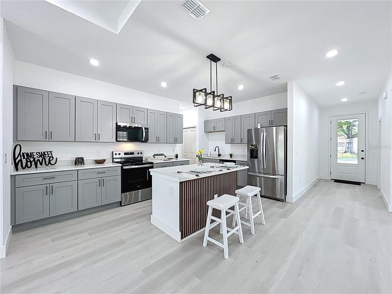 Furnished interior view inside a new home in , Orlando (Image 16).
