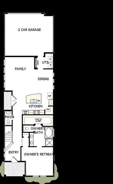 2D floor plan layout of this home in The Retreat at Harvest, Argyle, TX (Image 3). 2D floor plan layout of this home in The Retreat at Harvest, Argyle, TX (Image 3).